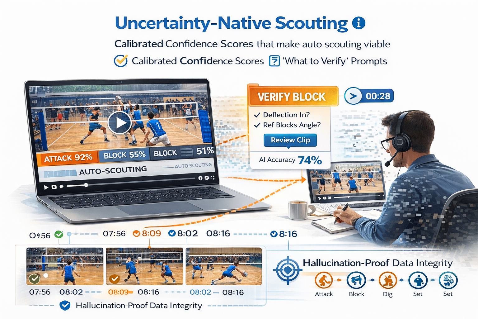 Uncertainty-Native Scouting